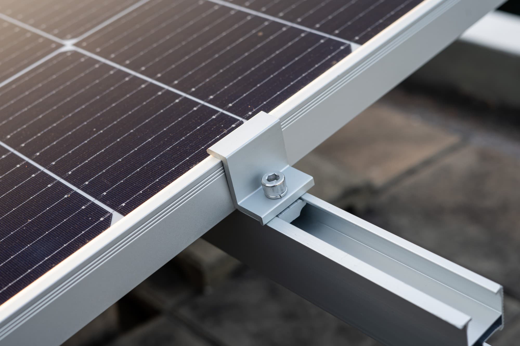 Solar Roof Mounting Systems supplied by KLY Infra