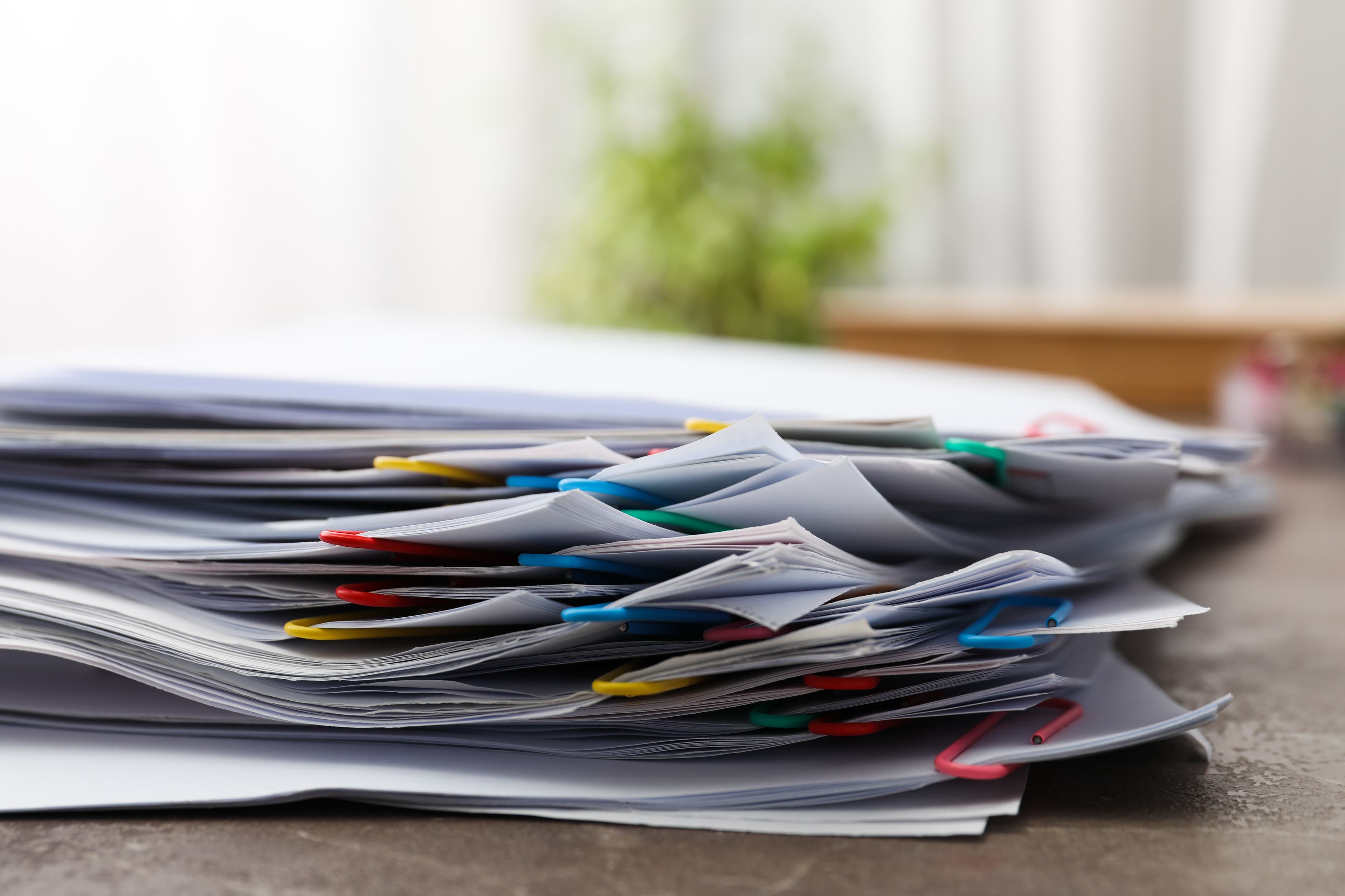 Documentation and certification paperwork